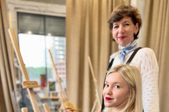 Живопись на свободную тему