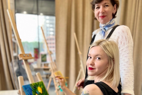 Мастер-класс по живописи