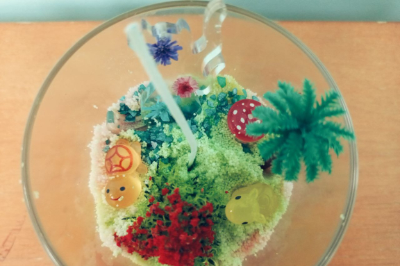 Мастер- класс "Уникальный оазис: искусство насыпной свечи"