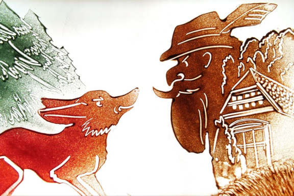 Премьера !Остроушка.Приключение лисички-плутовки